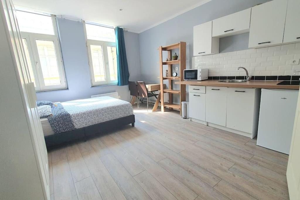 Appartement Hypercentre 301 +Wifi+Independant+ Cuisine Toilette Salle De Bain Privative Валансьєнн Екстер'єр фото